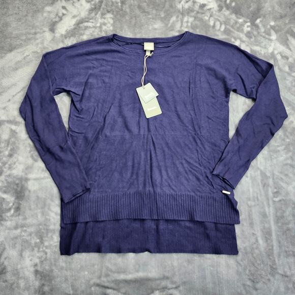 Bench Urbanwear Womens long-sleeve blue sweater size Small - Picture 1 of 9